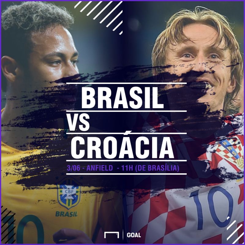 Brasil x Crocia - Amistoso!